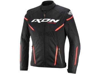 Ixon Striker 2 Air WP Motorradjacke (schwarz / weiß / rot)