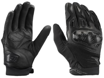 Ixon Rise Air 2 Motorradhandschuhe (schwarz)