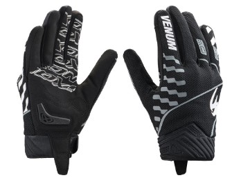 Venum Hurry Sommer Motorradhandschuhe (schwarz / grau / weiß)