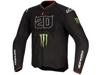 FQ20 T-SPS Air V2 Monster Motorradjacke (schwarz / weiß)