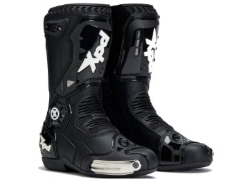 XP6-S Motorradstiefel (schwarz)