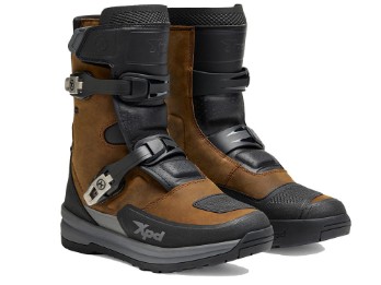 X-Adventure Mid H2Out wasserdichte Motorradstiefel (braun)