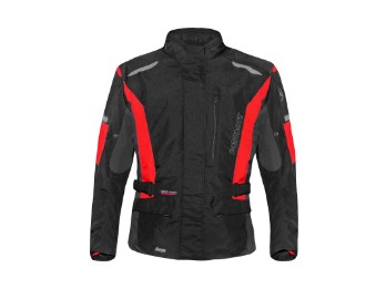 Aron Junior Tex-Jacke Kinder (schwarz/rot)