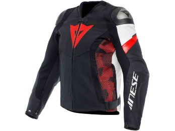 Avro 5 Kombijacke (Schwarz/Rot/Weiß)