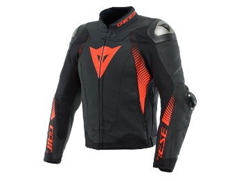 Super Speed 4 Motorrad Kombijacke Herren (schwarz/rot)