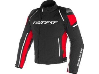 Racing 3 D-Dry Motorradjacke (Schwarz/Rot)