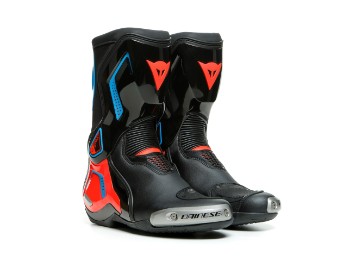 Torque 3 Out Motorradstiefel (Schwarz/Neonrot/Blau)