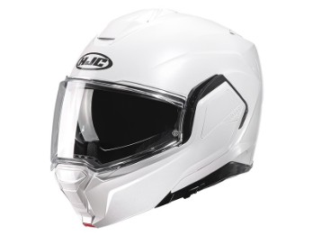 i100 Solid Klapphelm (weissmatt)