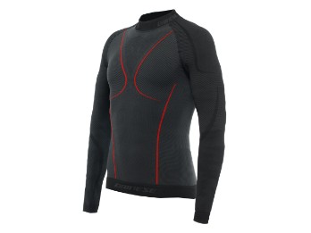 Thermo LS Funktionswäsche Langarmhemd Herren (schwarz/rot)