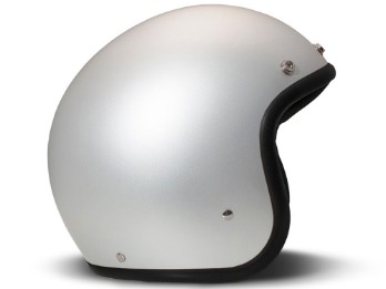 Retro Aluminium Jethelm (grau)