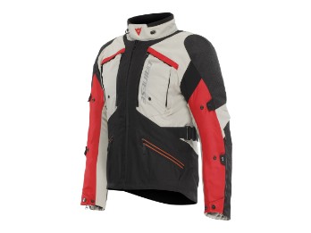 Gullfoss D-Dry Motorradjacke (Schwarz/Beige/Rot)