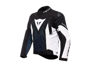 Super Sprint D-Dry Motorradjacke (Schwarz/Blau/Weiß)