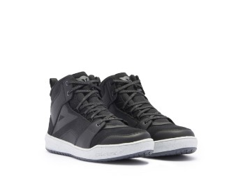 Suburb D-WP Motorradschuhe (Schwarz/Weiß/Grau)