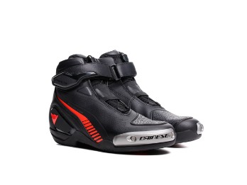 Superya Motorradschuhe (Schwarz/Fluorot)