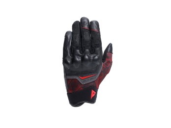 Ermex Motorradhandschuhe (Schwarz/Rot)