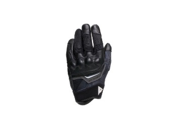 Ermex Motorradhandschuhe Damen (Schwarz/Weiß)