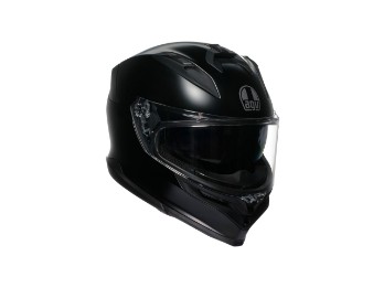 K7 Mono Motorradhelm (Schwarzmatt)