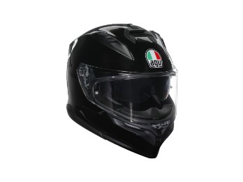 K7 Mono Motorradhelm (Schwarz)