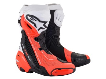 Supertech R Vented Motorradstiefel Herren (schwarz/weiß/rot)