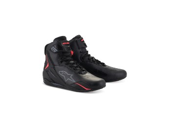Stella Faster 4 Motorradschuhe Damen (Schwarz/Pink)