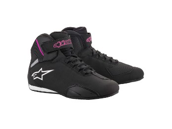 Stella Sektor Motorradschuhe (Schwarz/Violett)