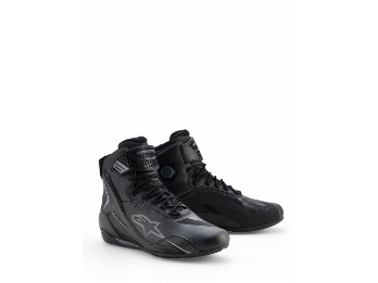 Faster-4 Drystar Motorradschuhe (Schwarz/Grau)