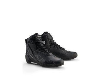 Stella Faster-4 Drystar Motorradschuhe Damen (Schwarz/Silber)