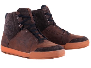 Chrome Air Crafted Drystar Motorradschuhe Herren (braun)