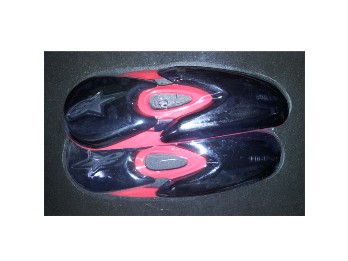 Zehenschleifer Alpinestars Schuhschleifer 25SLI6-31 rot/schwarz