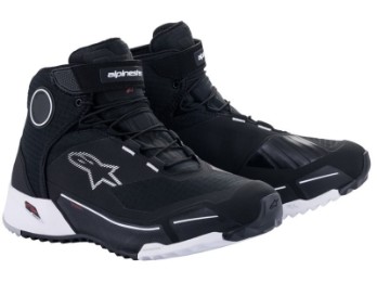 CR-X Drystar Motorradschuhe Herren (schwarz/weiß)
