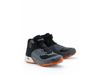 CR-X Drystar Mototradschuhe (Schwarz/Grau/Orange)