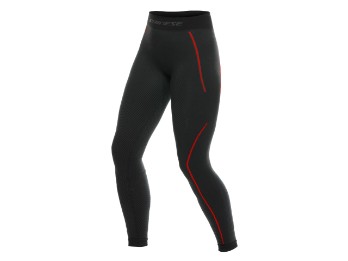 Thermo Pants Funktionswäsche Hose Damen (schwarz/rot)