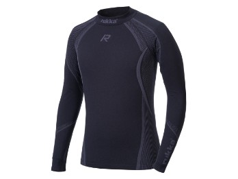Xeno-R Funktionsunterwäsche Langarmhemd Damen (schwarz)