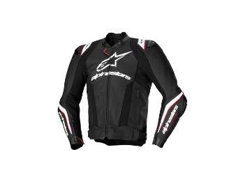 Missile V3 Ignition Motorradjacke (Schwarz/Weiß)