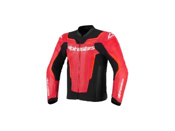 GP Force V2 Airflow Motorradjacke (Rot/Schwarz)
