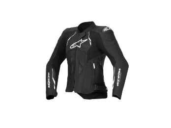 Stella Dusk Motorradjacke Damen (Schwarz/Weiß)