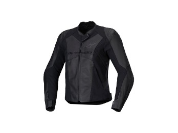 Stella Faster V3 Motorradjacke Damen (Schwarz/Schwarz)