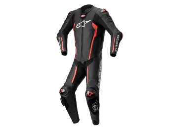 Missile V2 1tlg. Motorradlederkombi Herren (schwarz/rot)