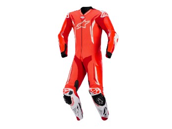 GP Tech V5 Motorradlederkombi 1tlg. (Rot/Weiß)