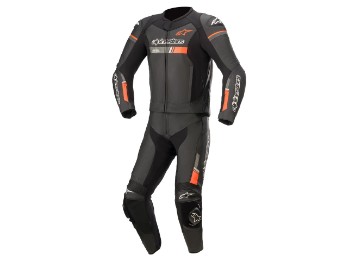 GP Force Chaser Lederkombi 2-Teiler Herren (schwarz/rot)