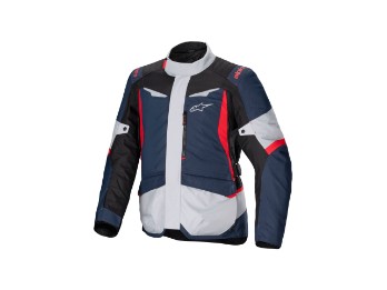 ST-1 Waterproof Motorradjacke (Dunkelblau/Schwarz/Rot)