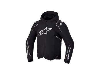 Zaca V2 WP Motorradjacke (Schwarz/Weiß)