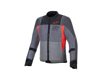 ST-2 Air Motorradjacke (Grau/Anthrazit/Rot)