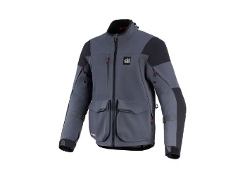 Maxdura Drystar XF Motorradjacke (Dunkelgrau/Schwarz)