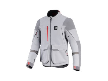 Maxdura Drystar FX Motorradjacke (Grau/Dunkelgrau)