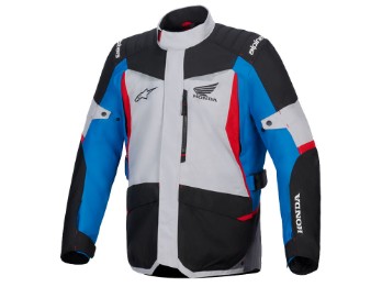 Honda St-1 wasserdichte Motorradjacke (eisgrau / dunkelgrau / schwarz)
