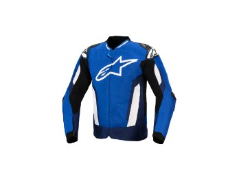 T-GP Air Motorradjacke (Blau/Weiß/Schwarz)