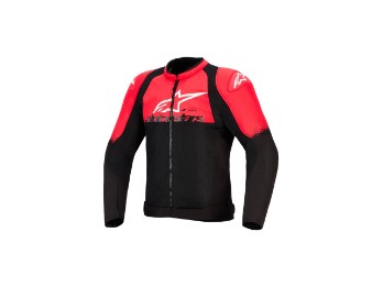 SMX Air Motorradjacke (Schwarz/Rot/Weiß)