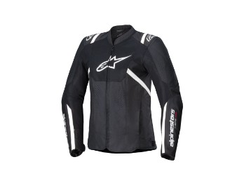 Stella T-SPS Air V2 Motorradjacke Damen (Schwarz/Weiß)
