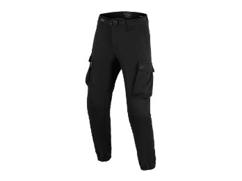Flex-Ast Cargo Motorradhose Cargo Kurzgröße (Schwarz)